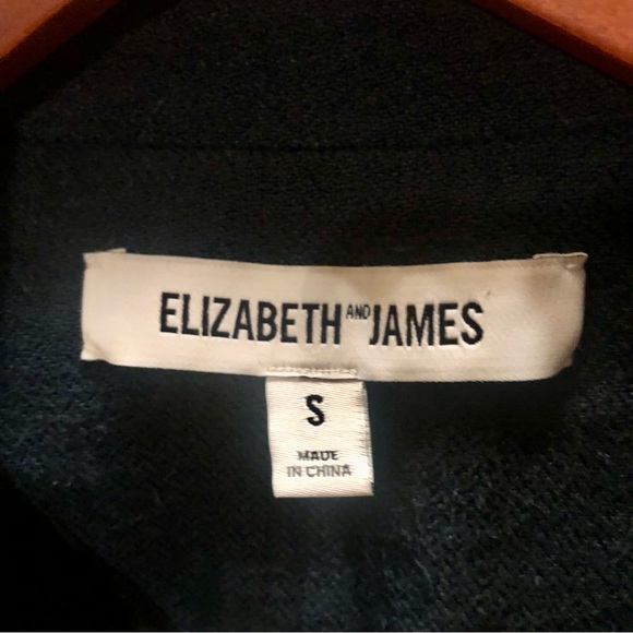 Elizabeth & James Linen Dark Teal Vest Size Small - Picture 2 of 5